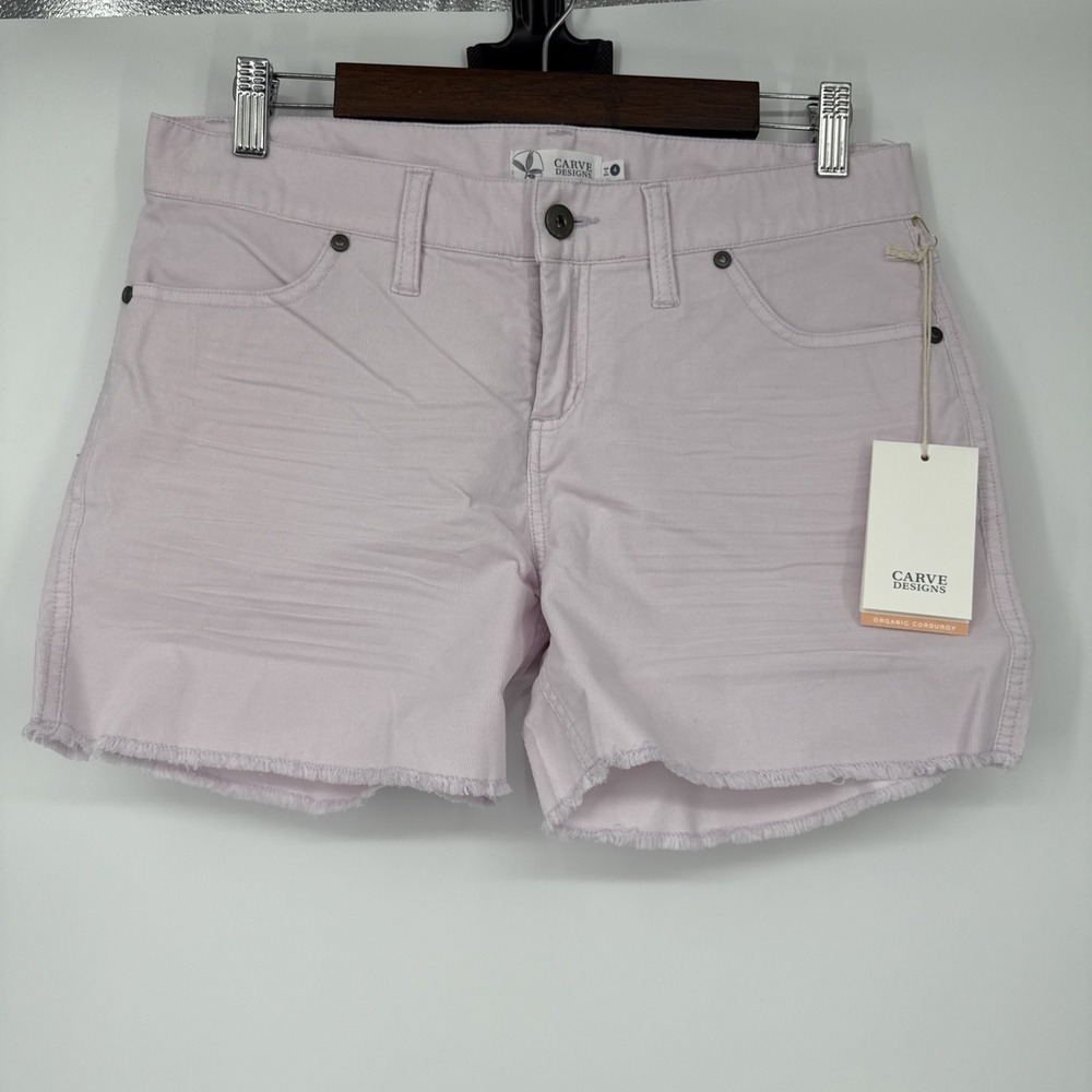 Carve Designs Lavender Pink Women's Denim Shorts